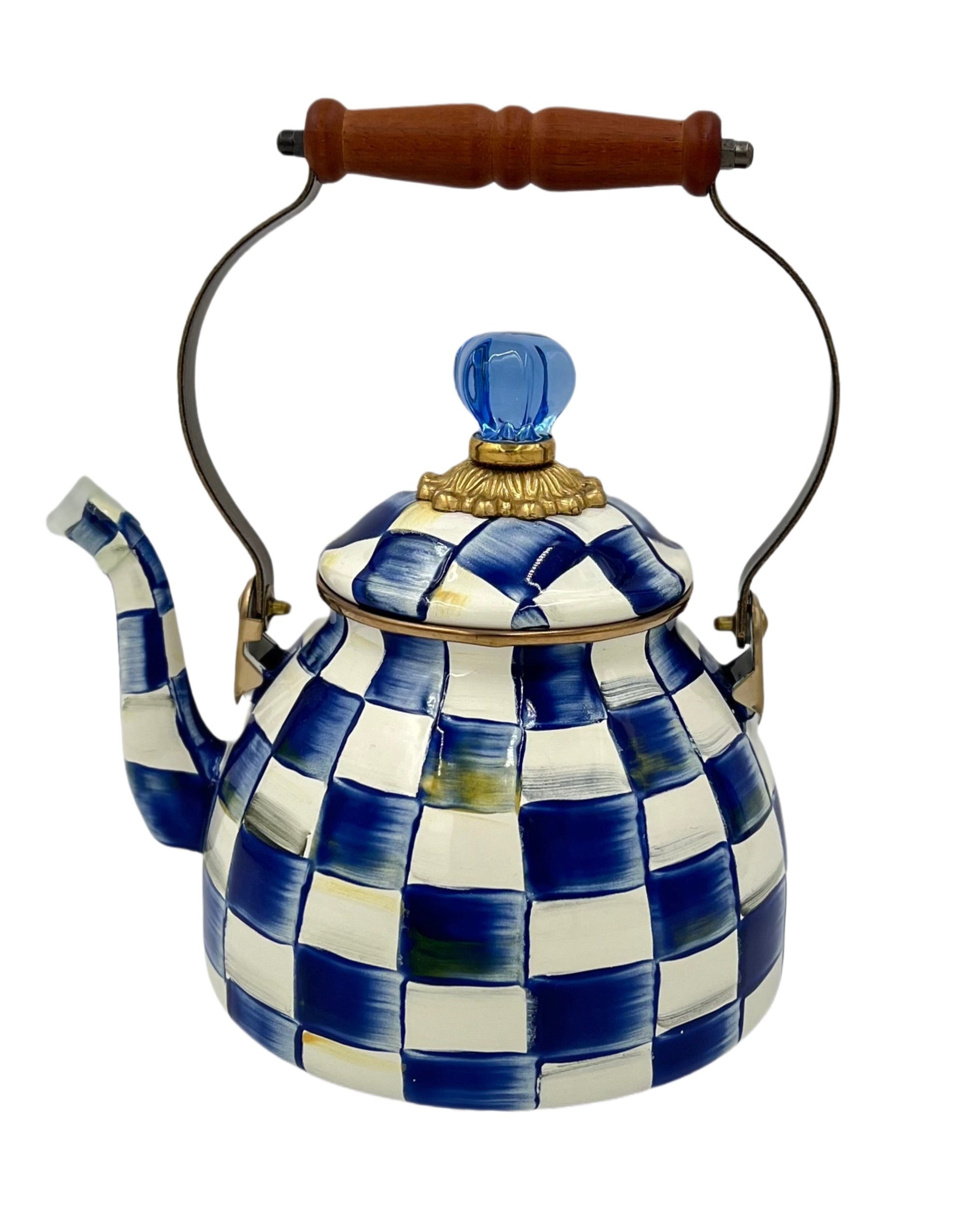 MacKenzie-Childs Royal Tea Kettle