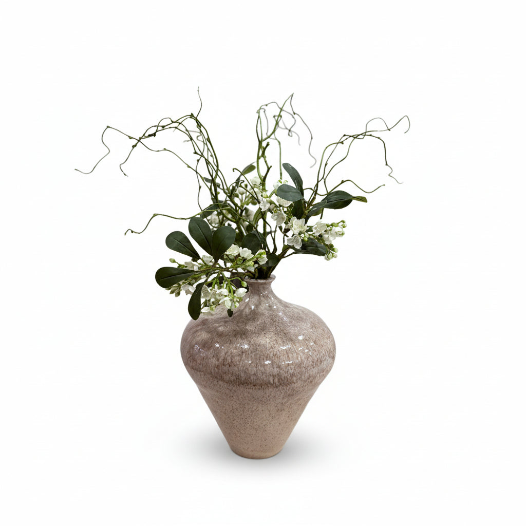 Flaura Blush Floral in Modern Vase