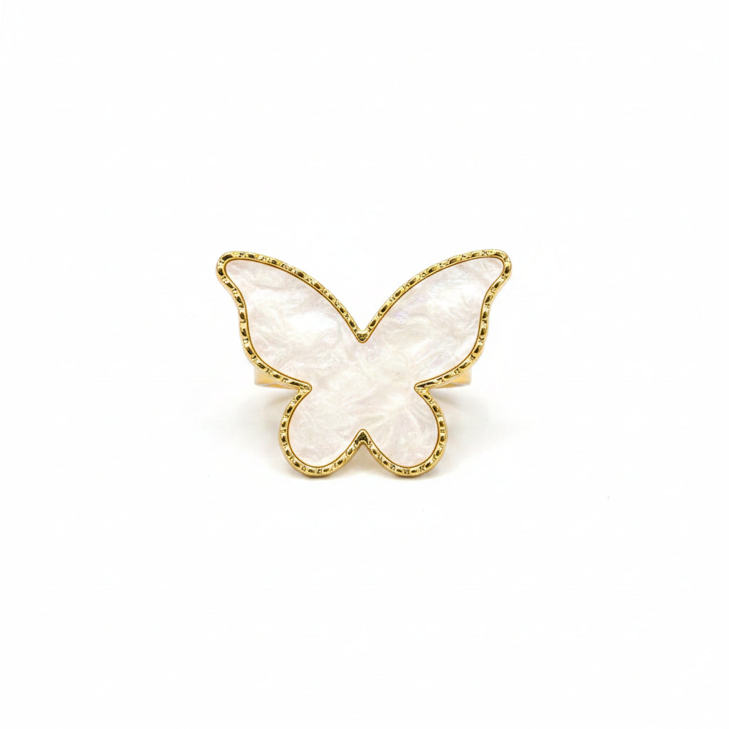 Pearl Butterfly Napkin Ring