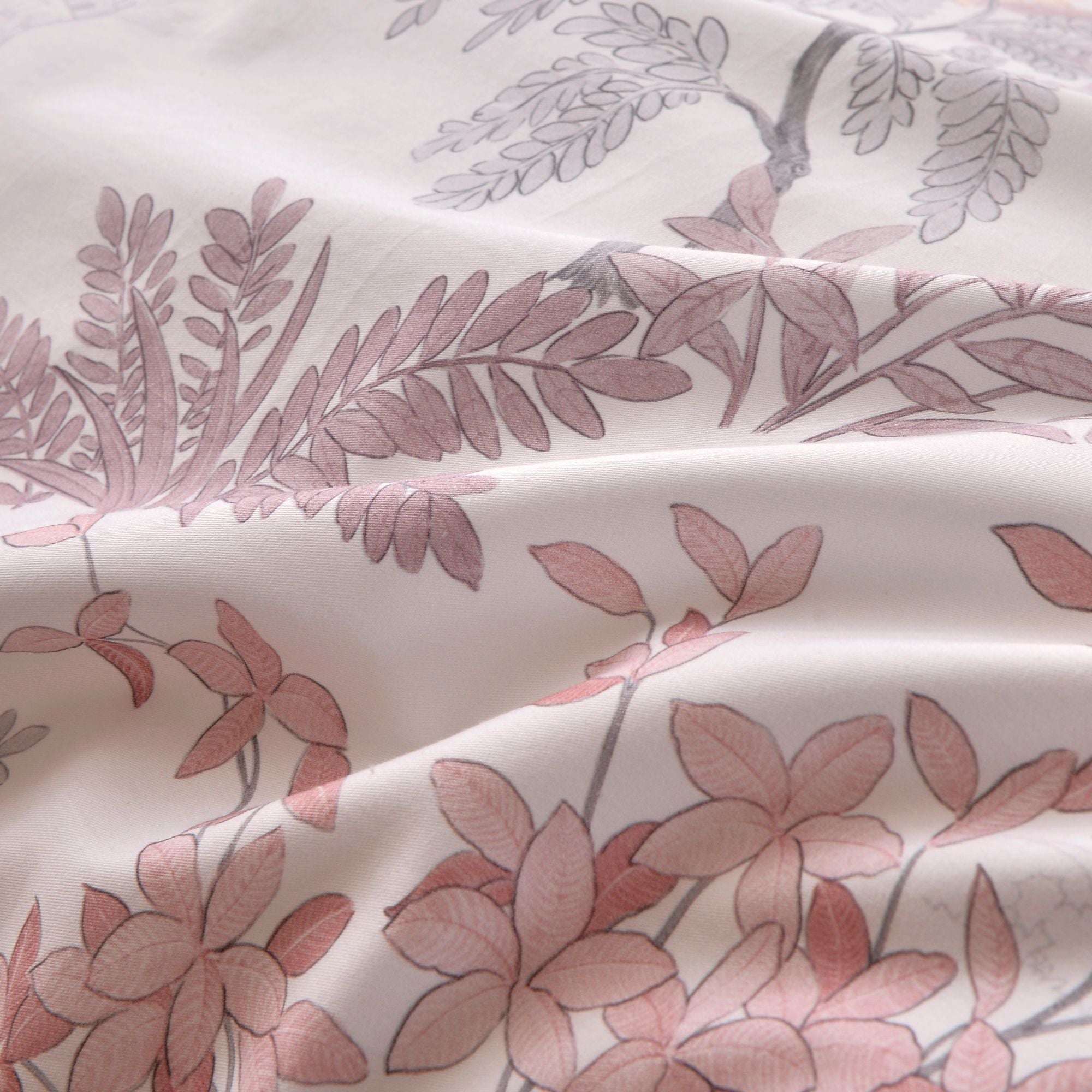 Aura Home Willow Duvet Set- Lilac