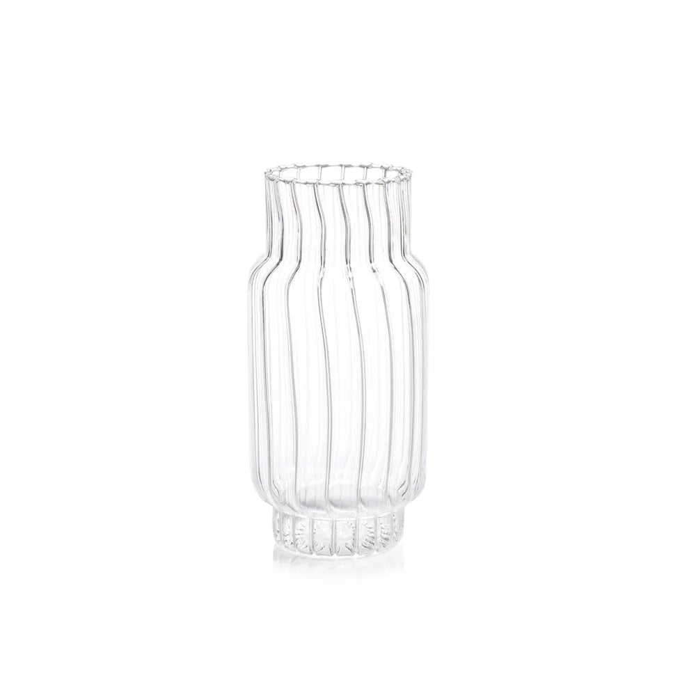 Zodax Mimo Clear Optic Glass Vase