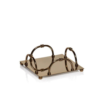 Zodax Alessia gold napkin holder