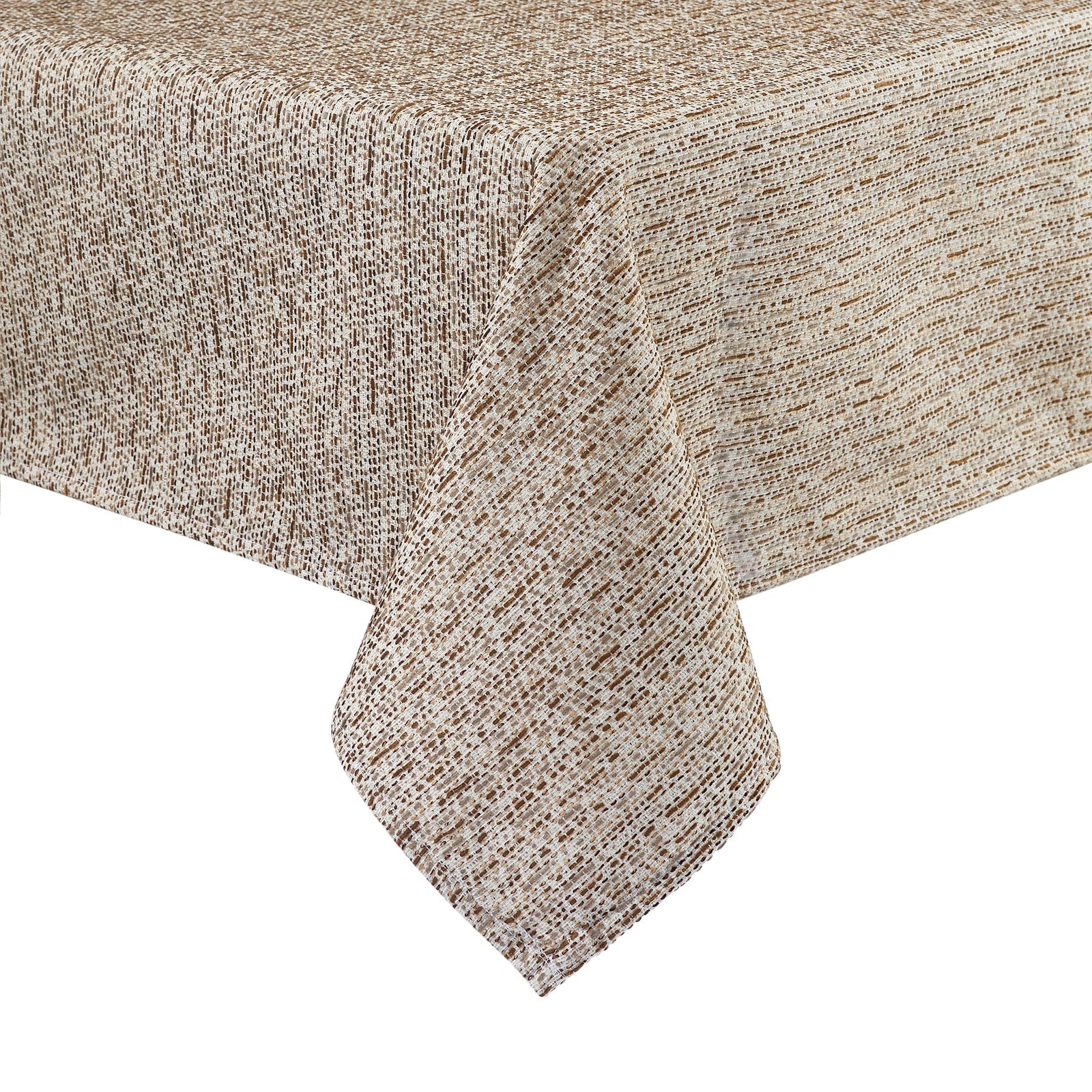 Adorn Your Table Mocha Tweed Tablecloth
