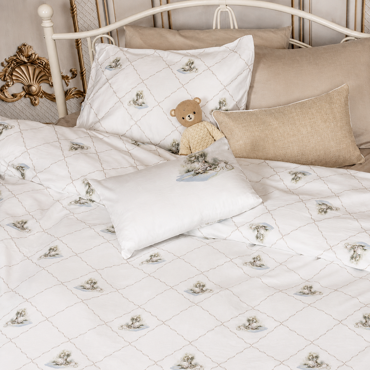 Petite Belle Teddy's Tale duvet set