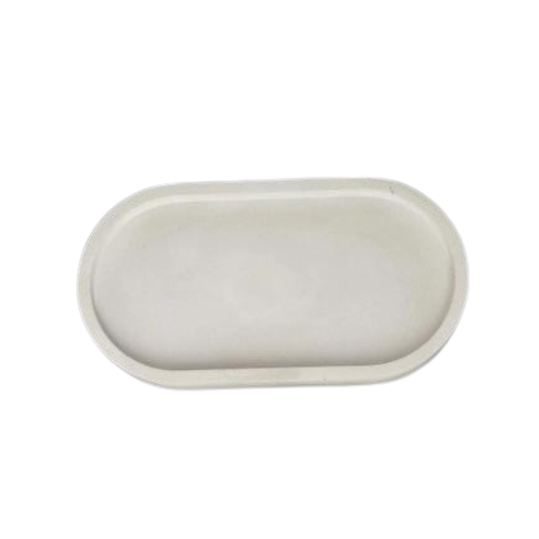 Oval Concrete Tray