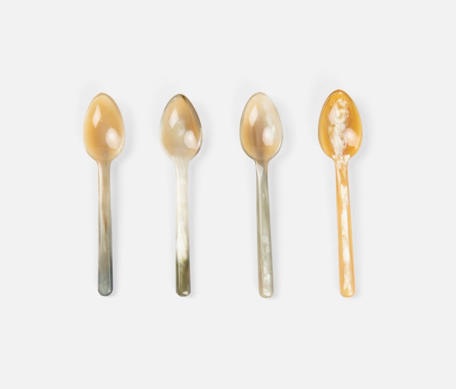 Blue Pheasant Esmee Horn Small Spoons