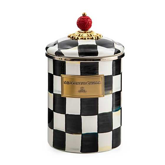 Courtly Canister