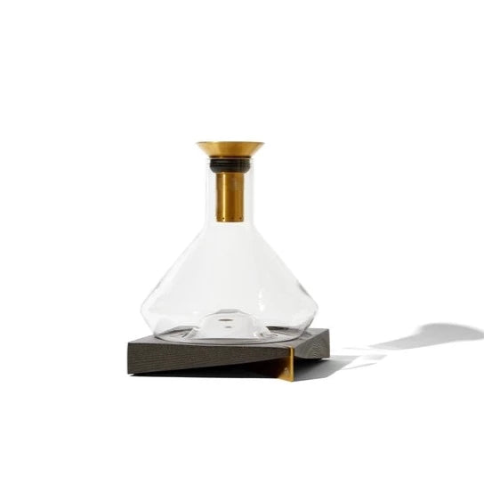 Gold Neck Decanter