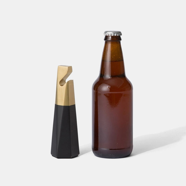 Gold/Black Bottle Opener