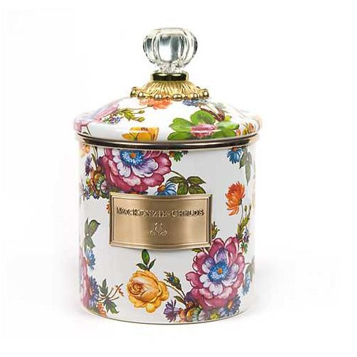 MacKenzie-Childs Flower Mart Canister