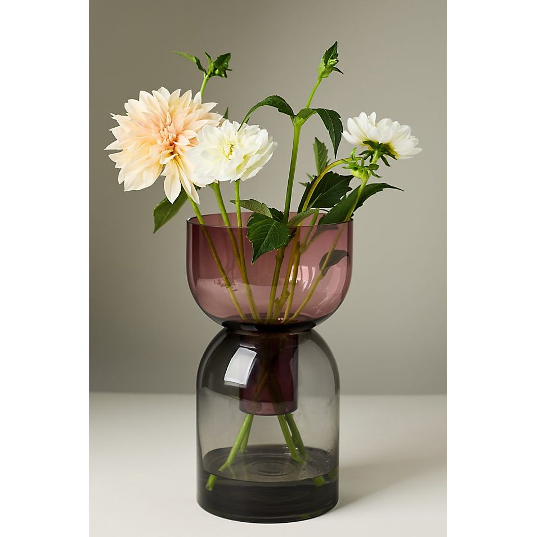 Fusion Flip Reversible Glass Vase – Small