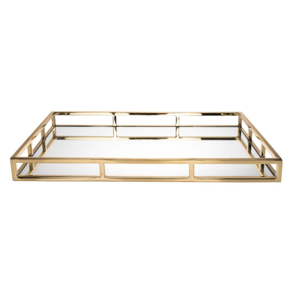 Aspen Gold Rectangular Tray- Large