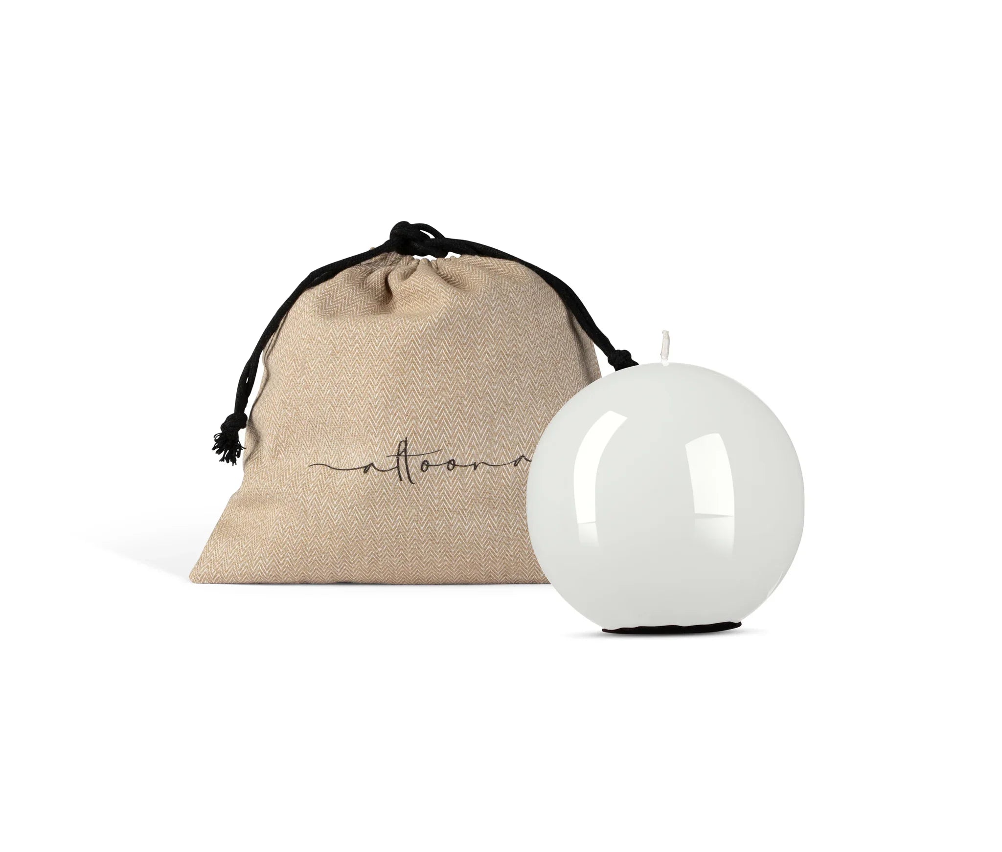6" High Gloss Candle Sphere