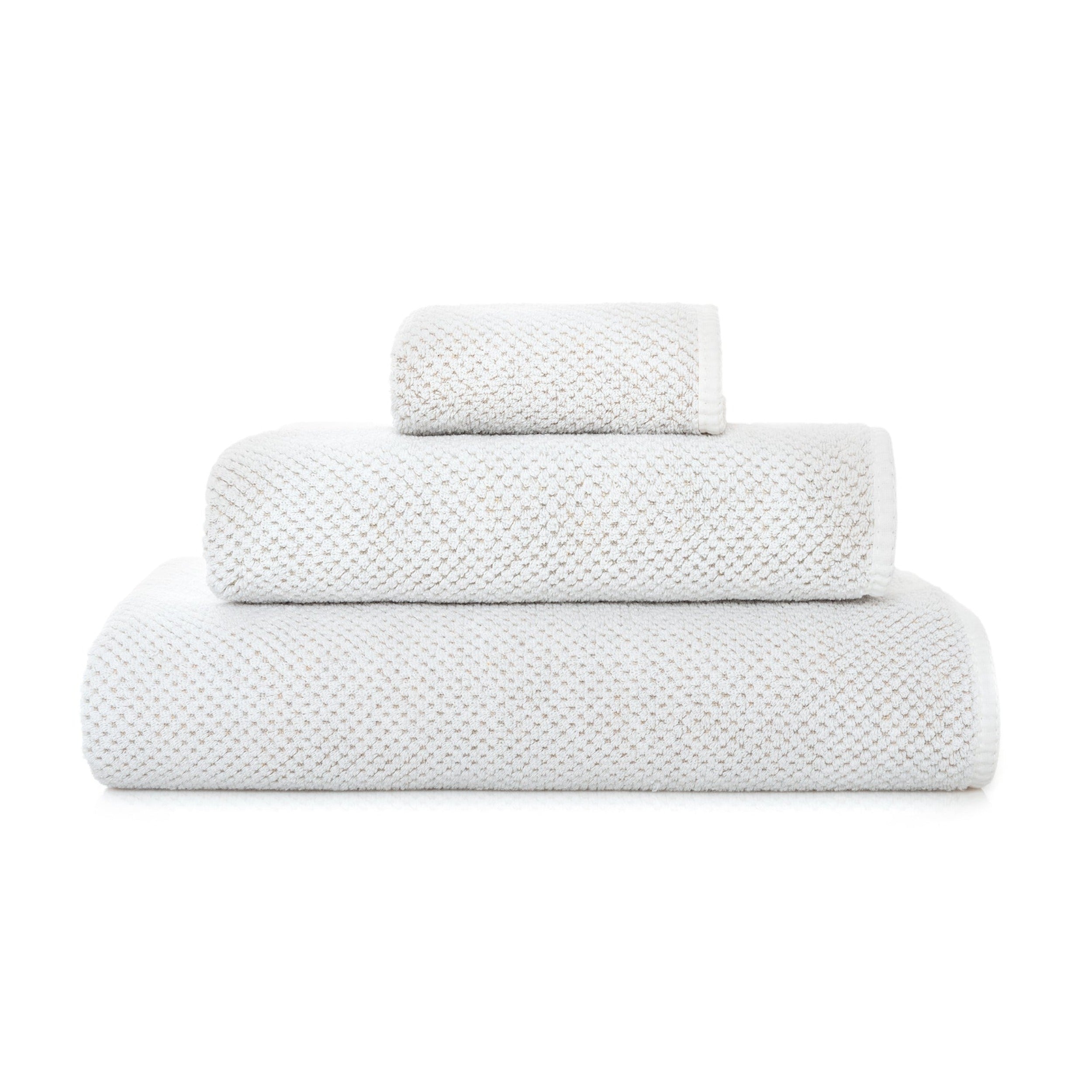 Linen Waffle White