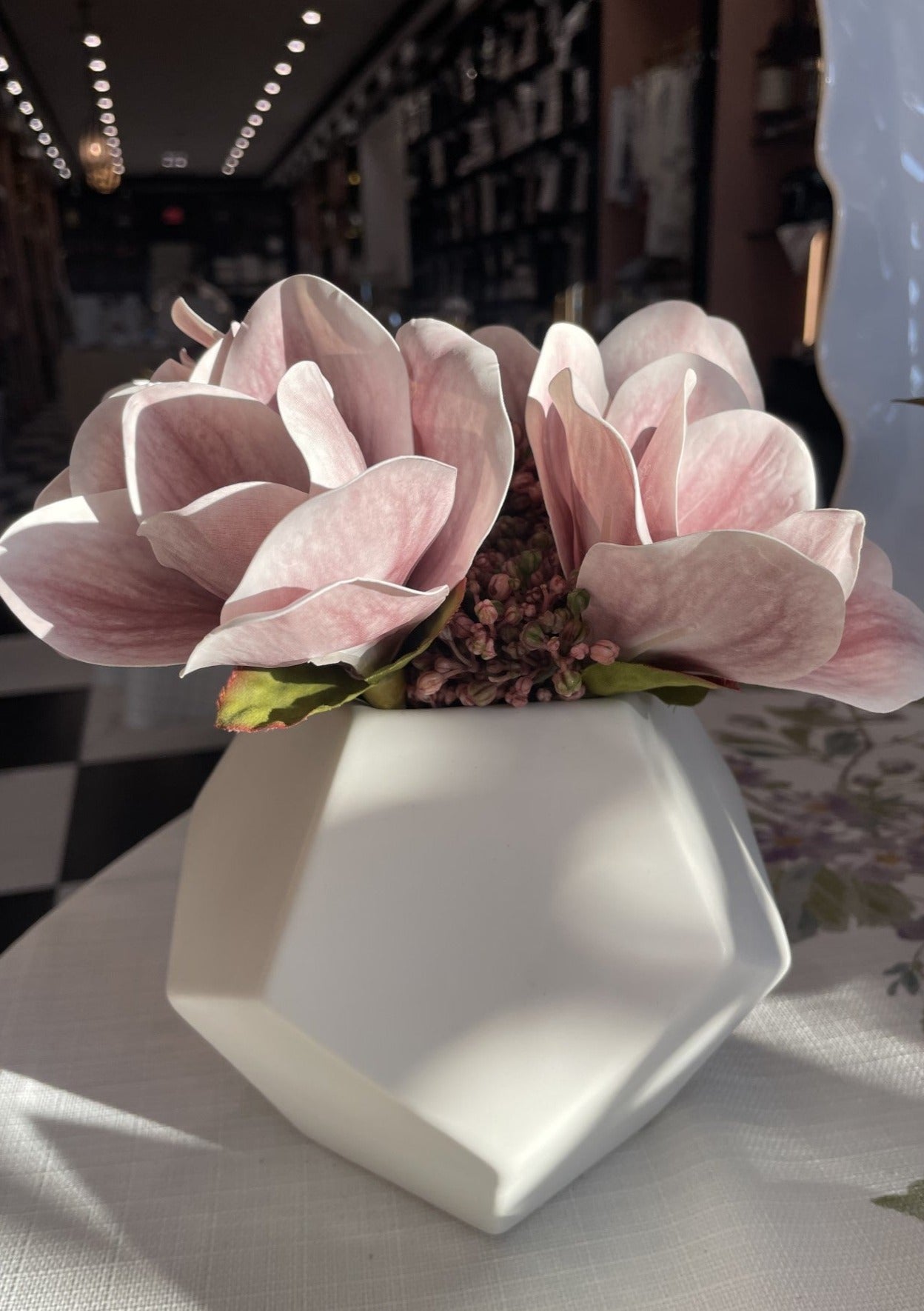 Faceted Magnolia Arrangement Medium