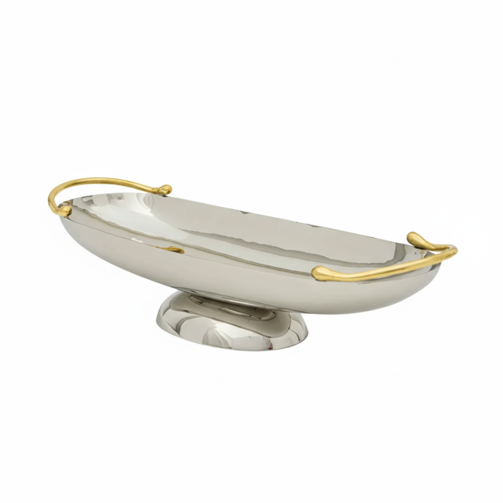 Droplet Oval Dish with Base