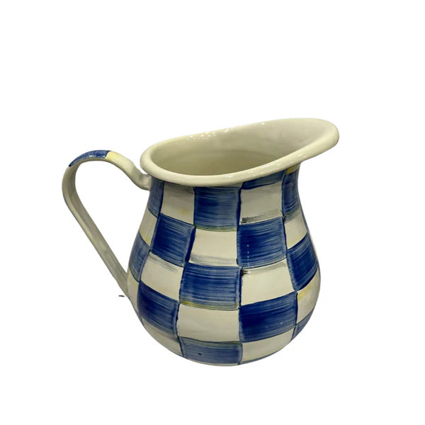 MacKenzie-Childs Check Round Pitcher