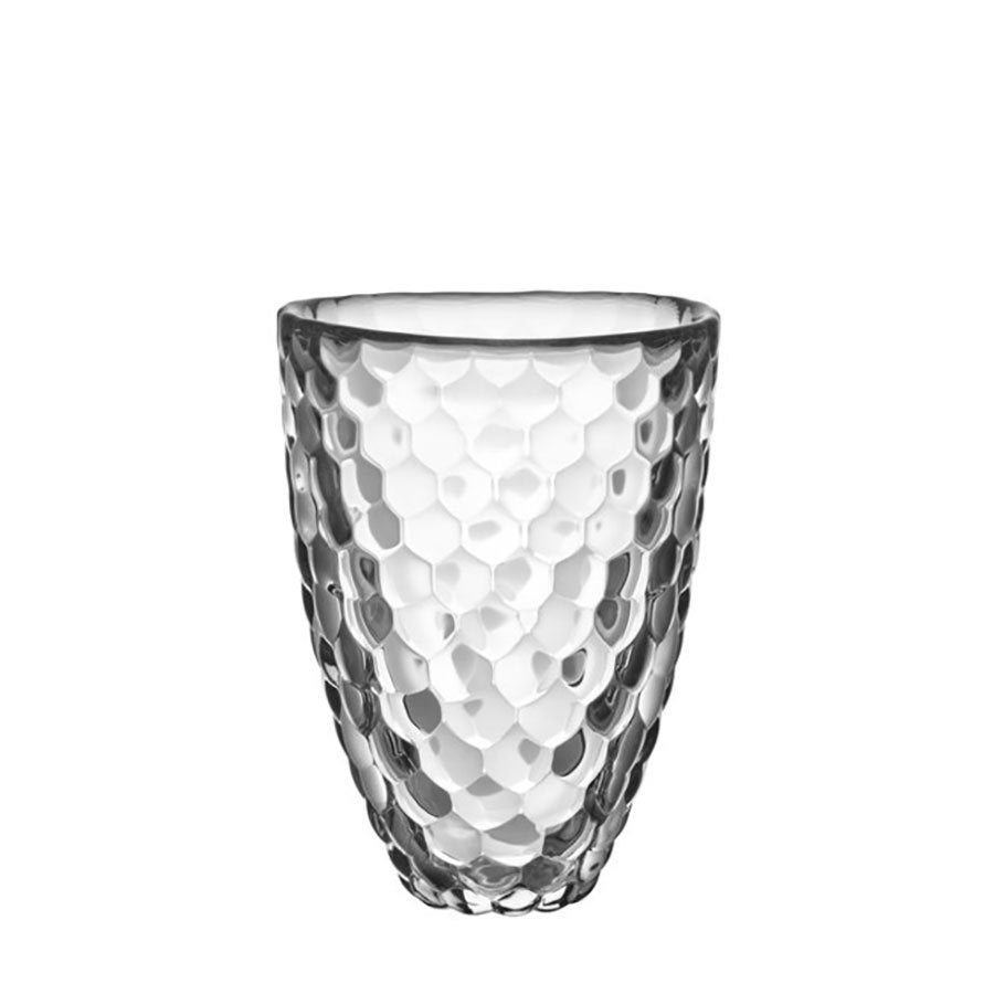 Orrefors of Sweden Raspberry Vase