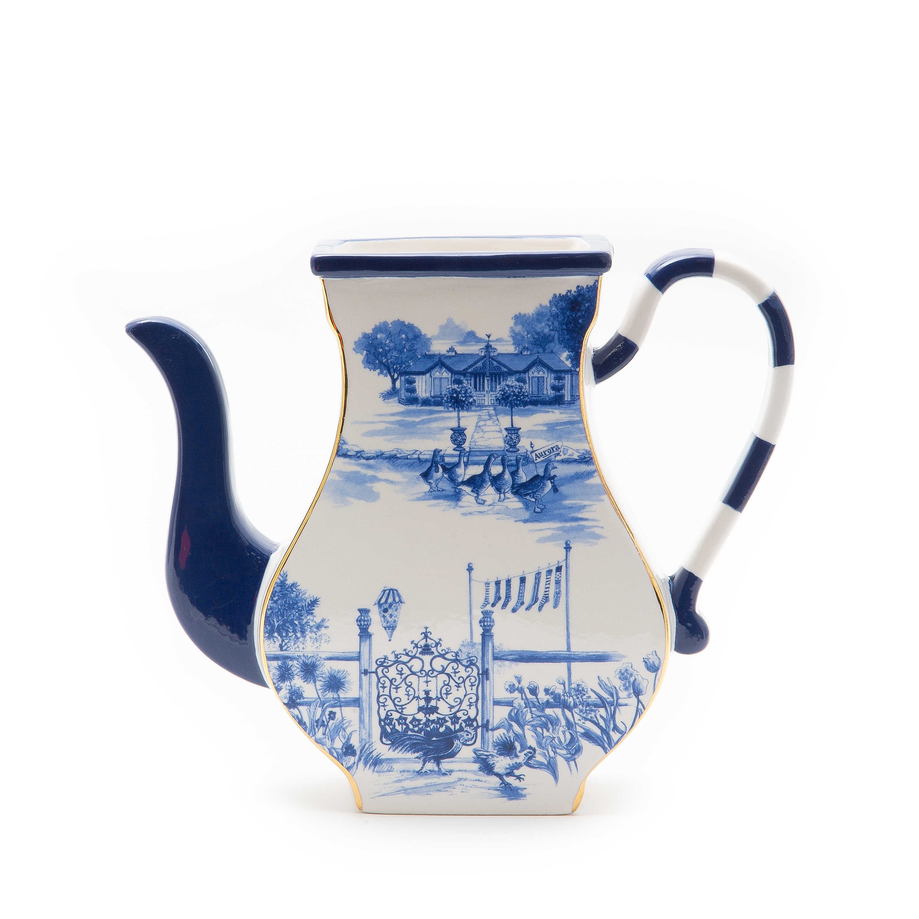 Toile Tea Pot