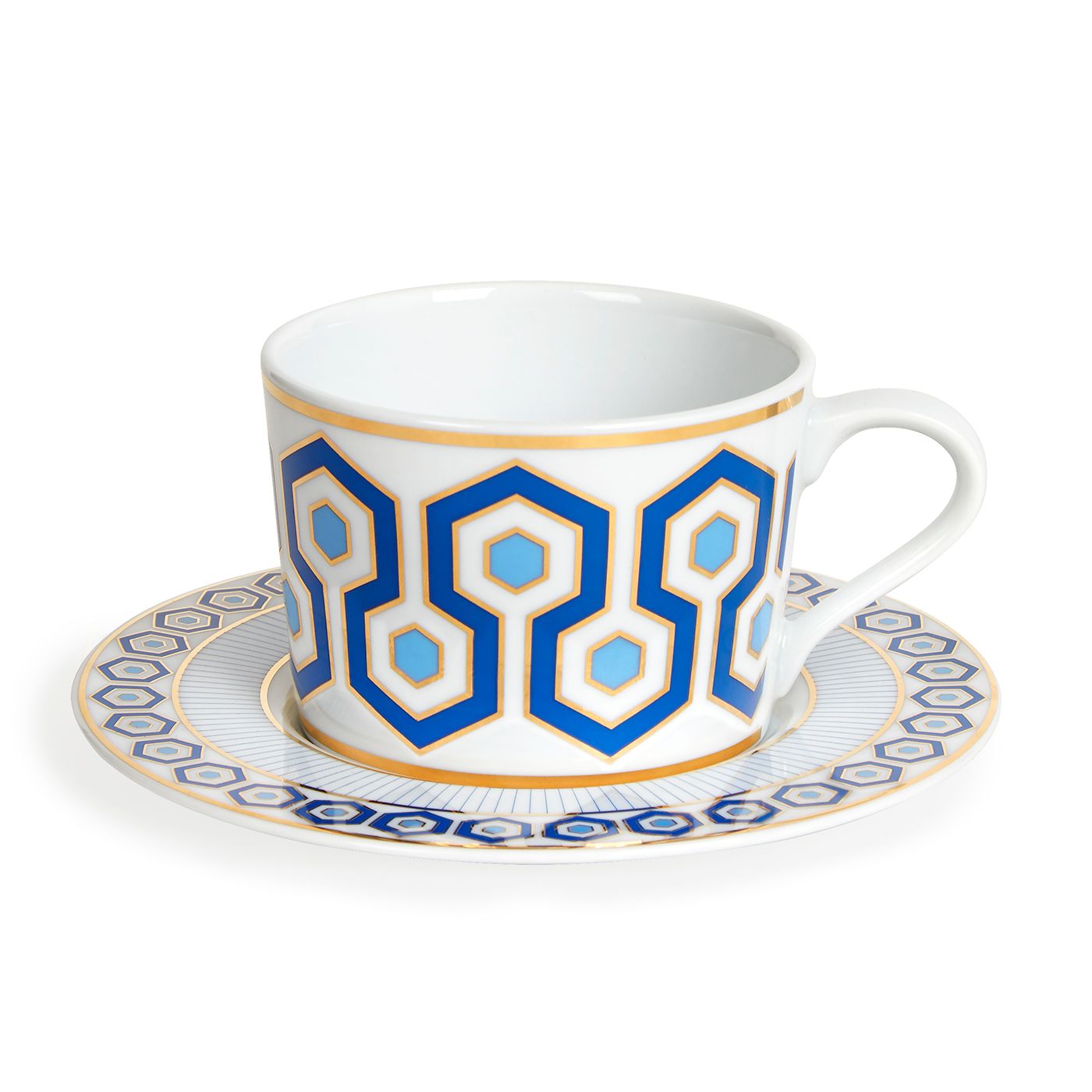 Jonathan Adler Newport Tea Cup And Saucer