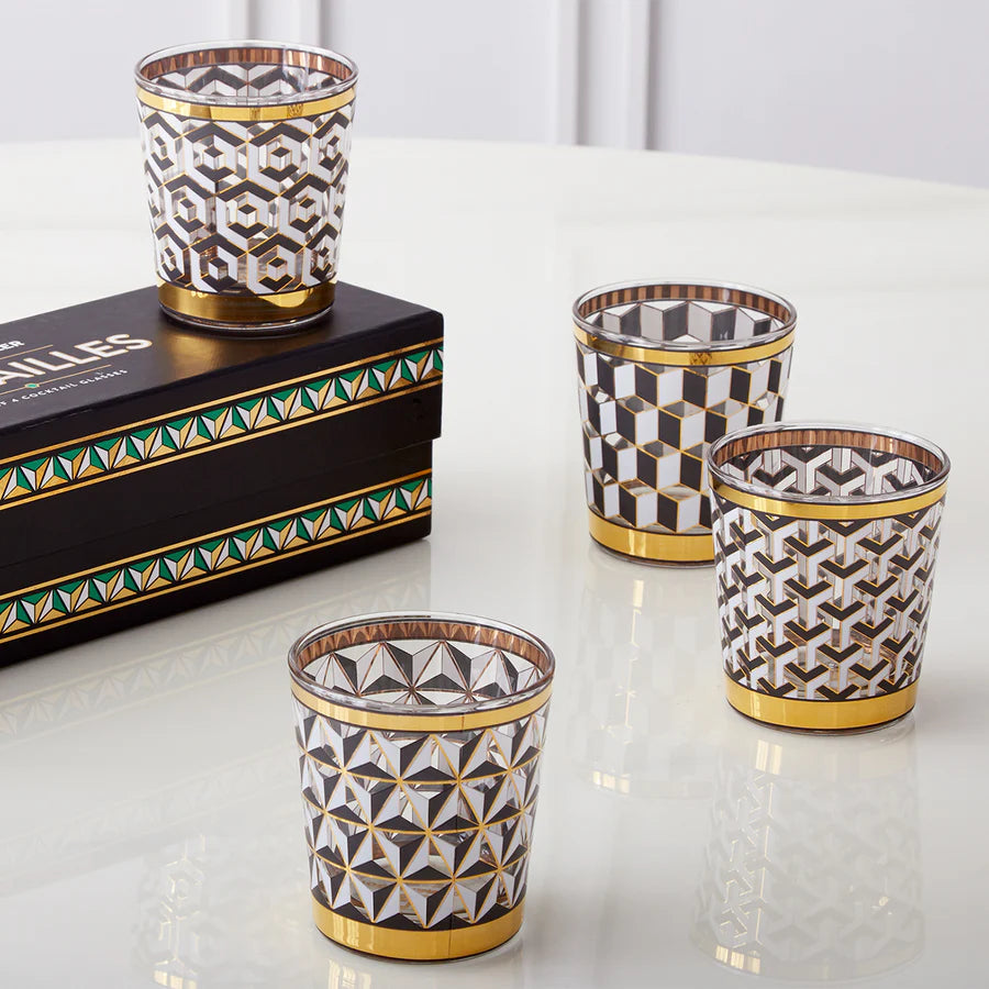 Jonathan Adler Boxed Versailles Glassware