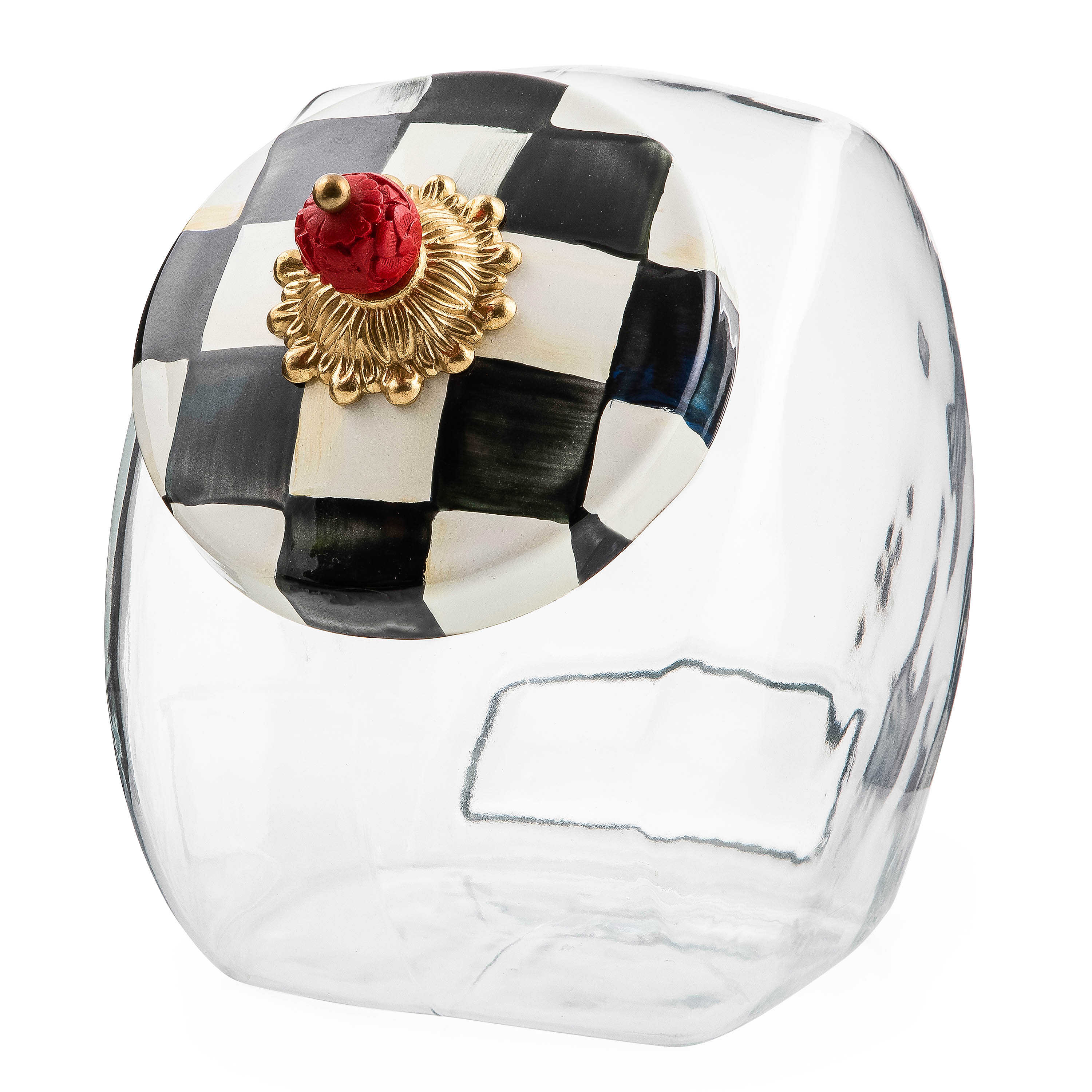 MacKenzie-Childs Courtly Cookie Jar