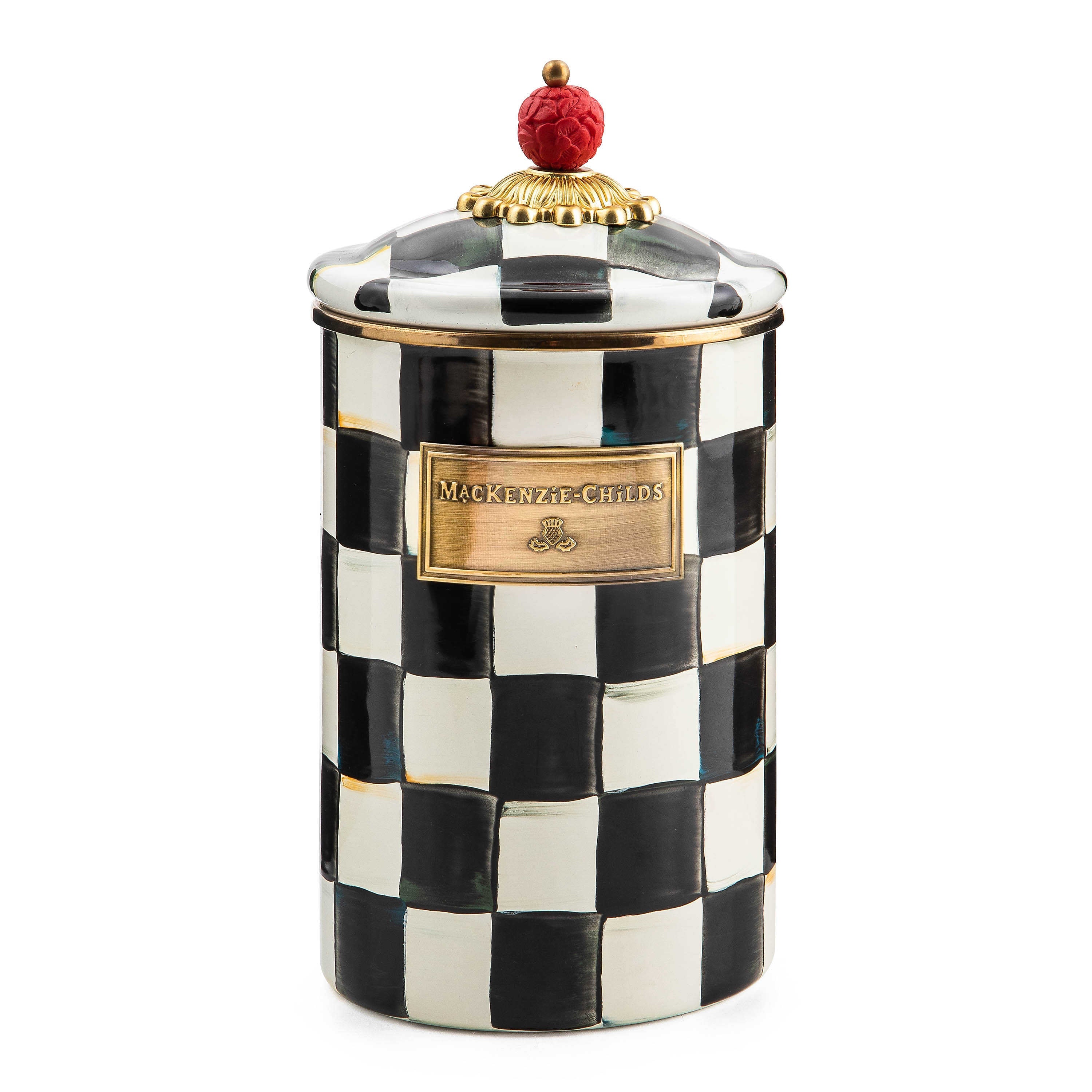 Courtly Canister