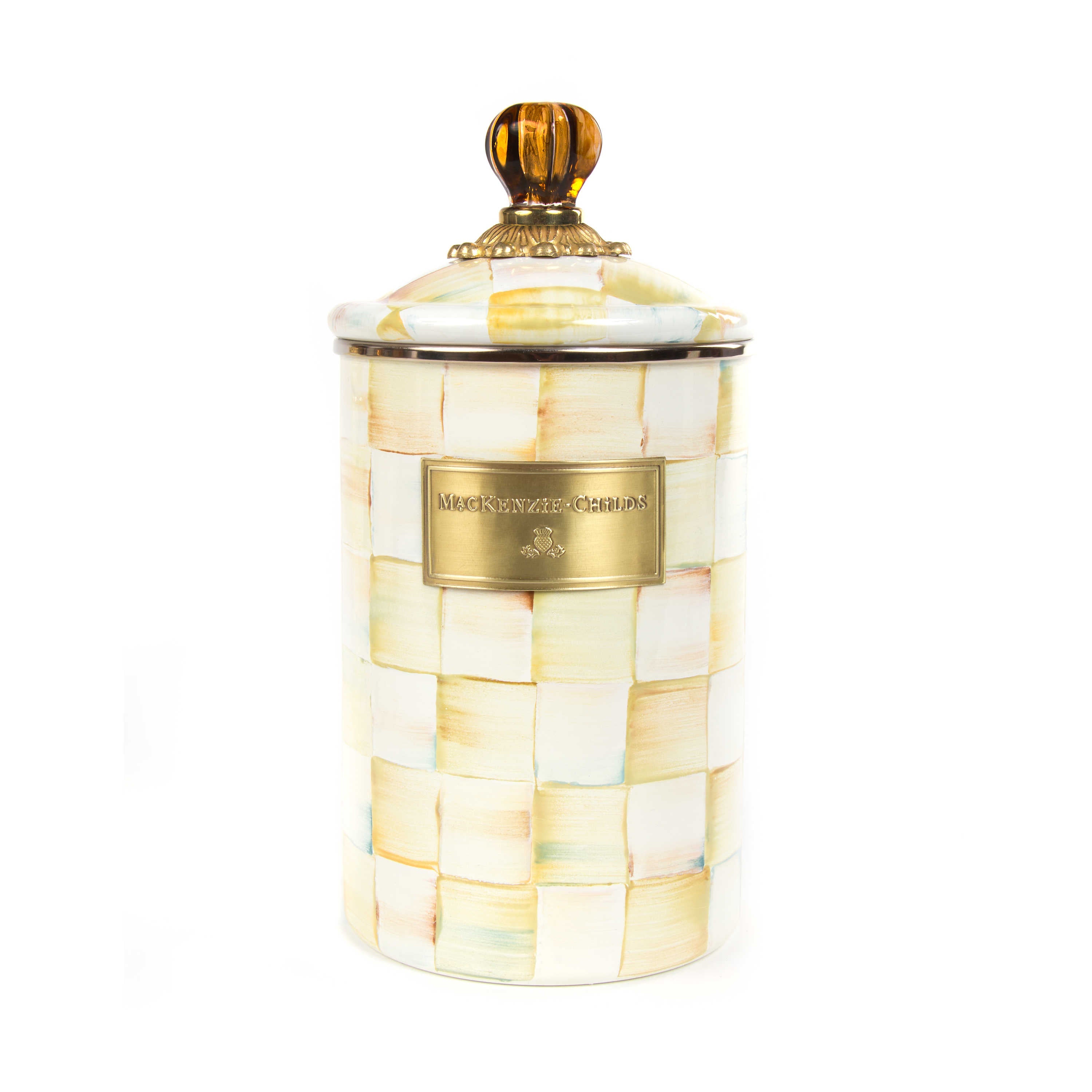 MacKenzie-Childs Parchment Canister