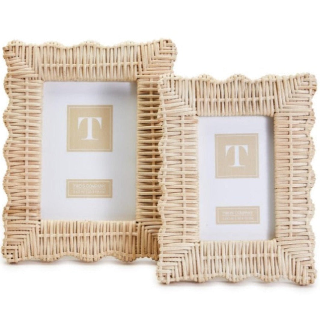 Wicker Weave Photo Frame