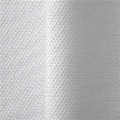 Birdseye Pique White Shower Curtain