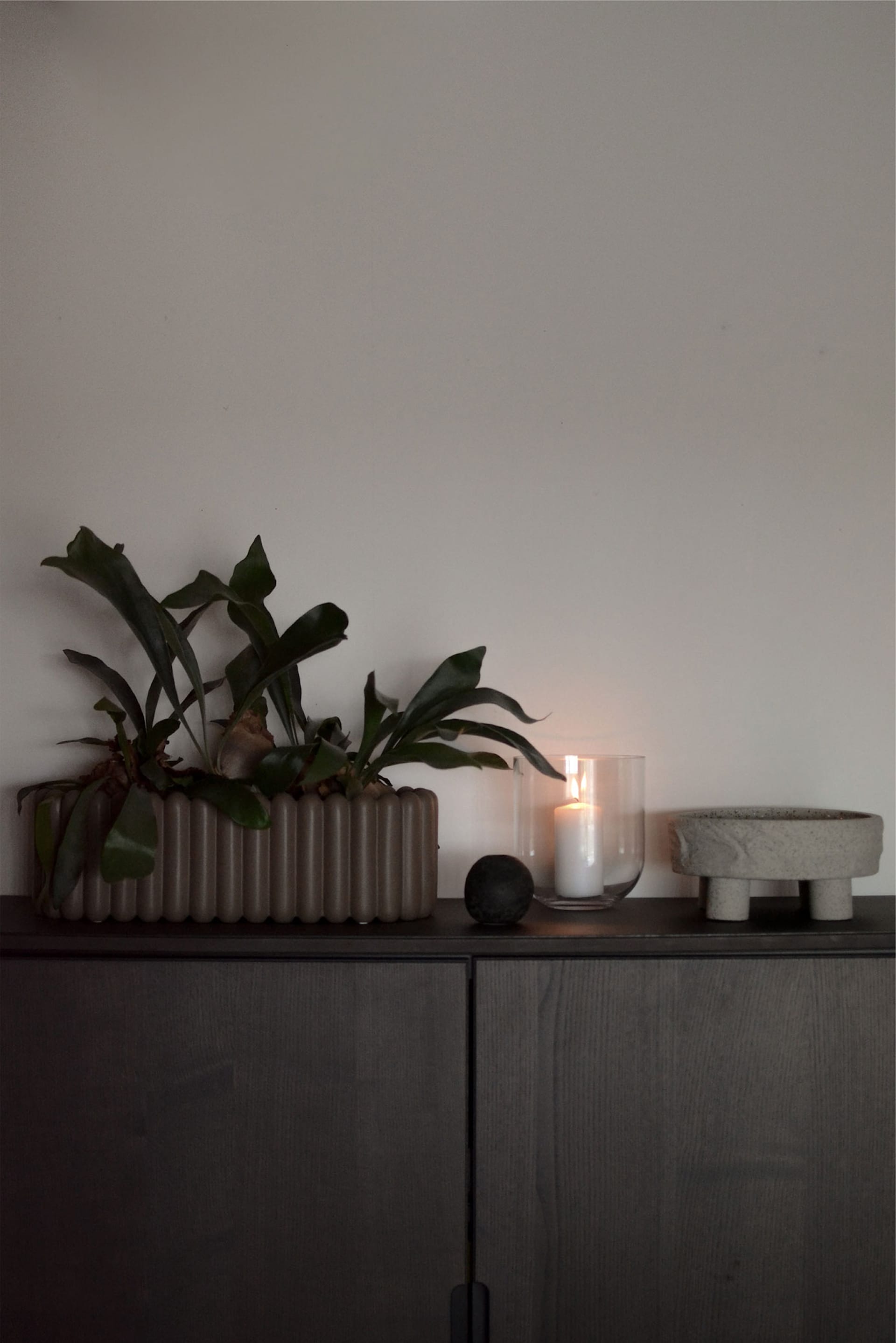 Mist Oval Large Planter