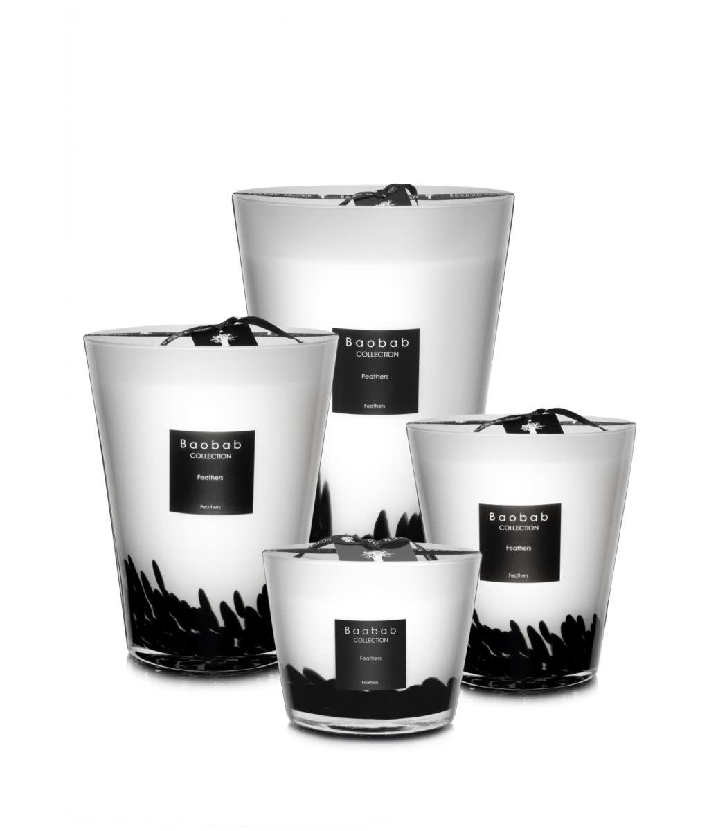 Feathers Candle