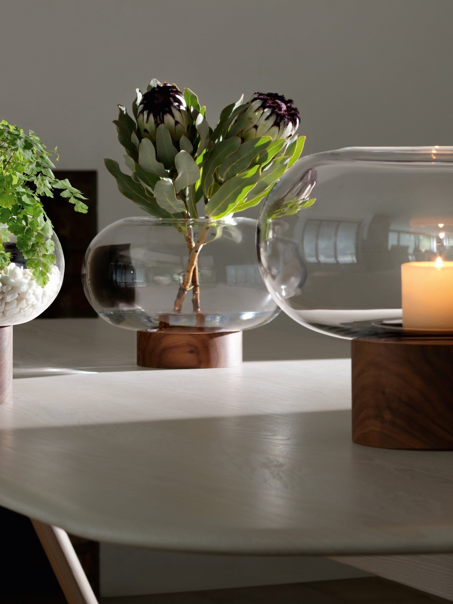 Oblate Vase