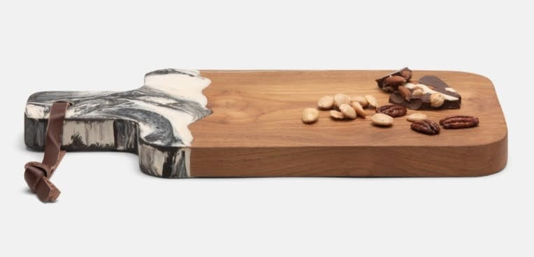Austin Resin/Natural Teak Serving Board