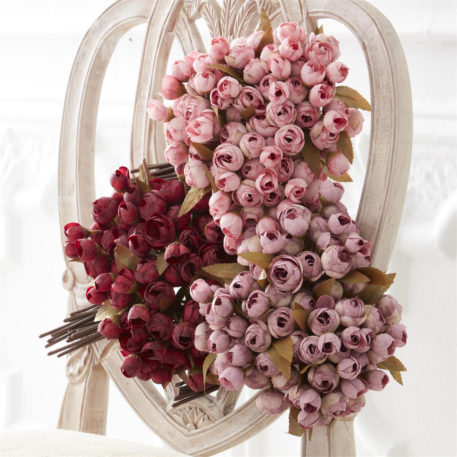 Fuchsia Mini Ranunculus Bud Bundle