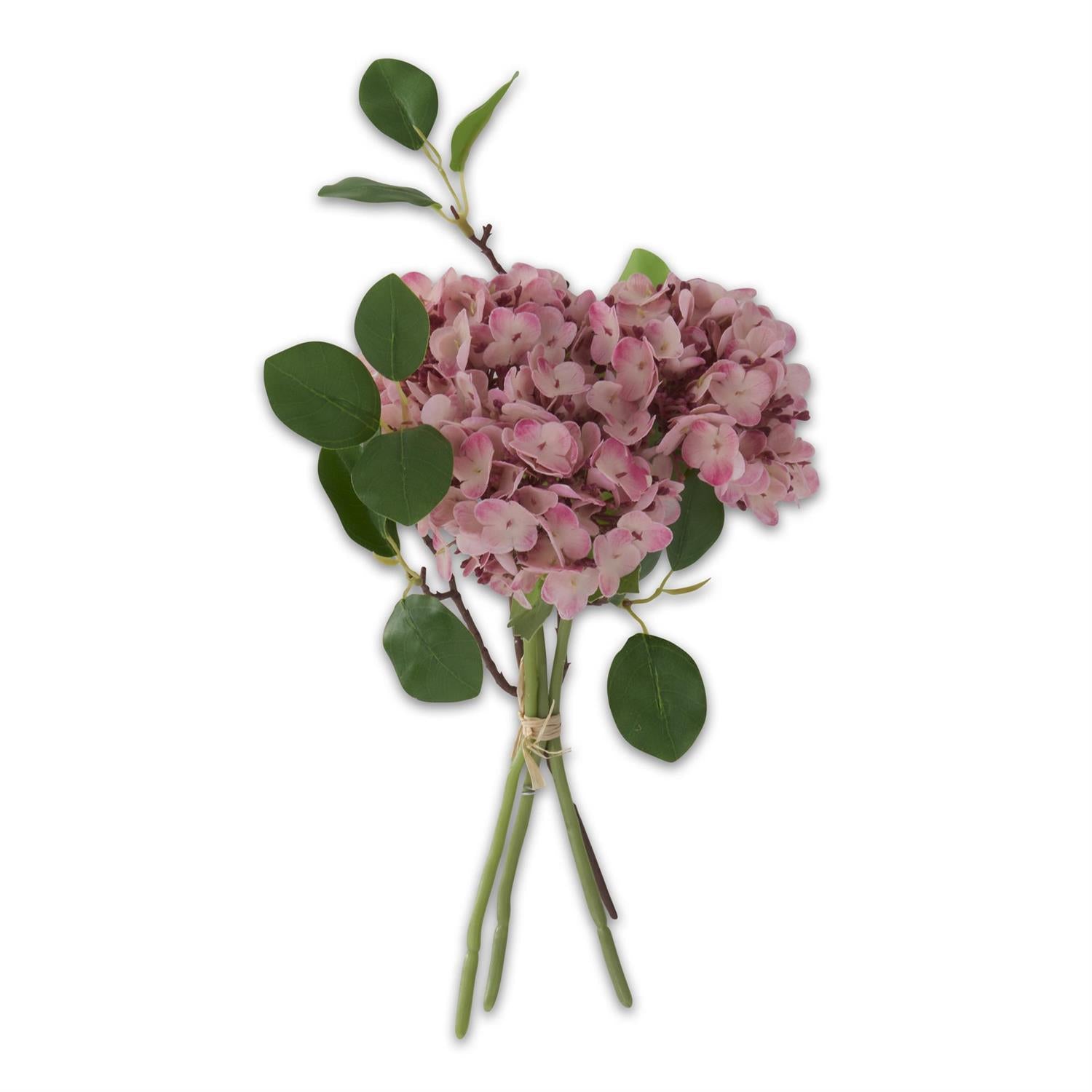 Dark Pink Real Touch Hydrangea Bundle