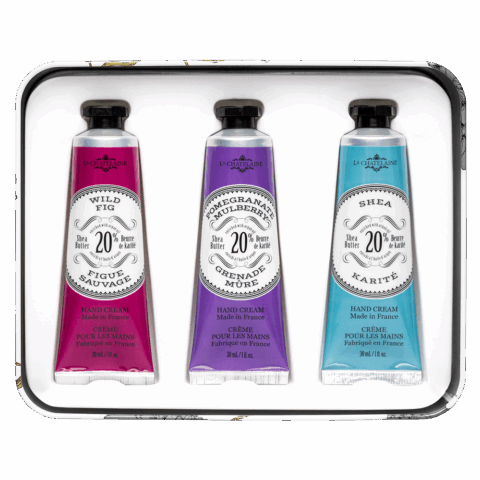 La Chatelaine Holiday Hand Cream Trio