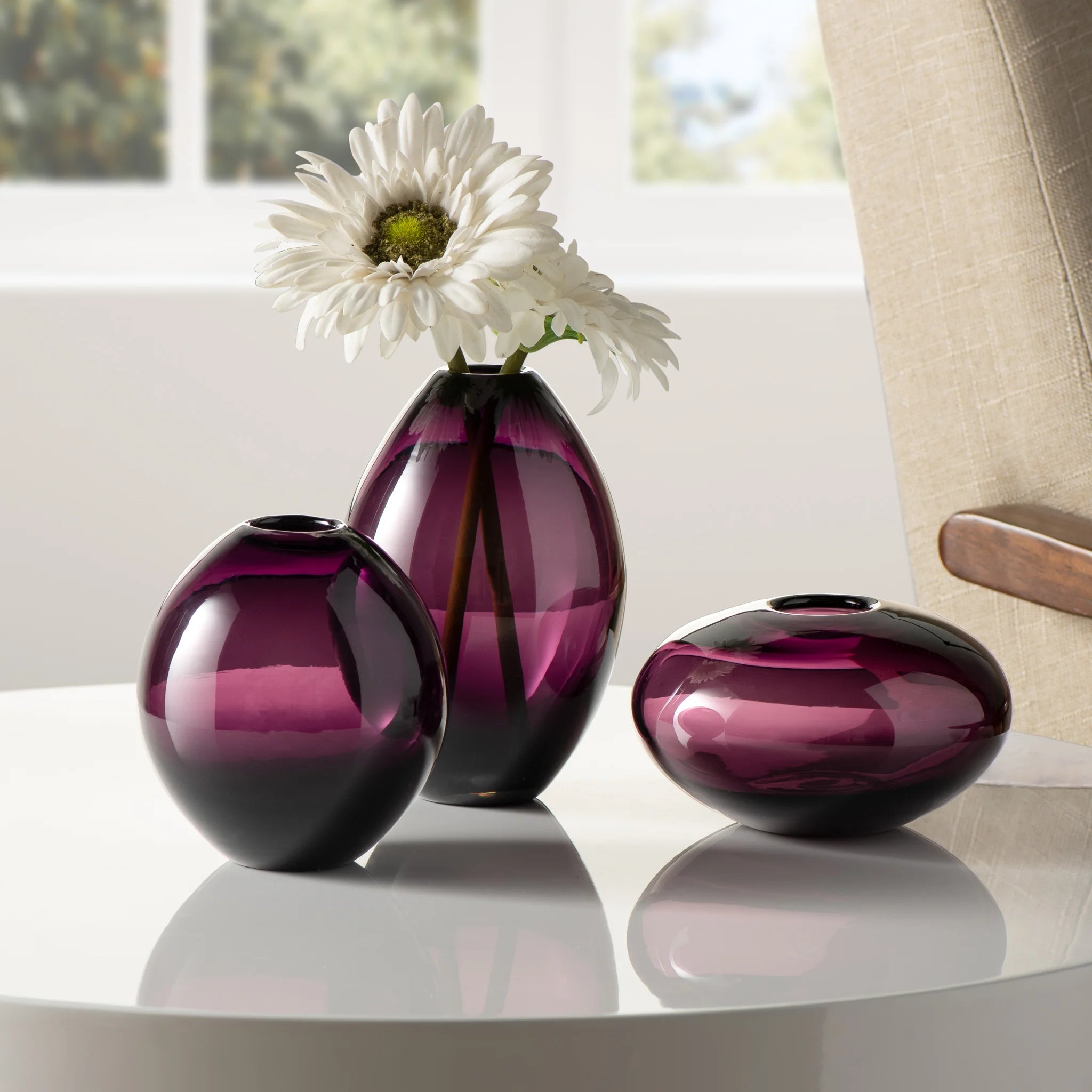 Mini Lustre Vases- Set of 3