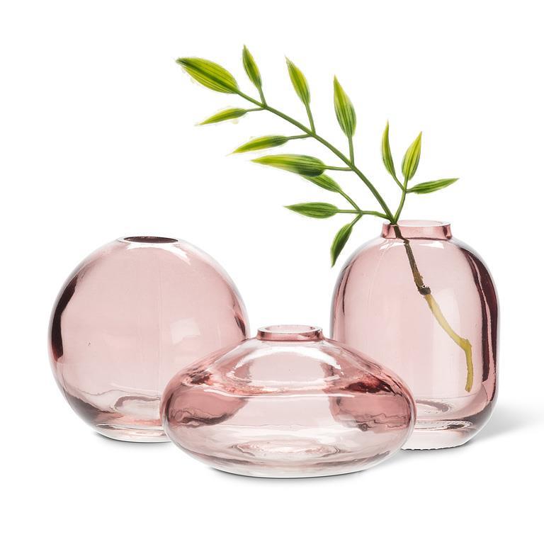 Rose Small Glass Bud Vase