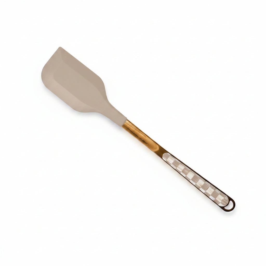 MacKenzie-Childs Mocha Check Spatula