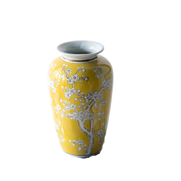 Yellow Blossom Vase