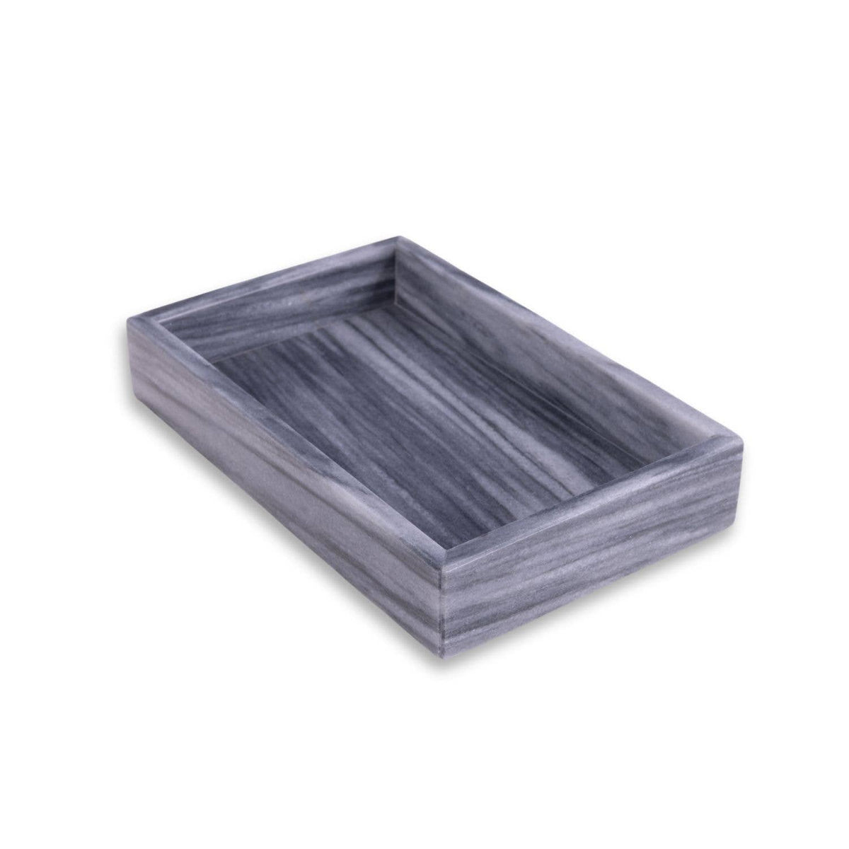Ezra Genuine Marble Guest Towel Tray