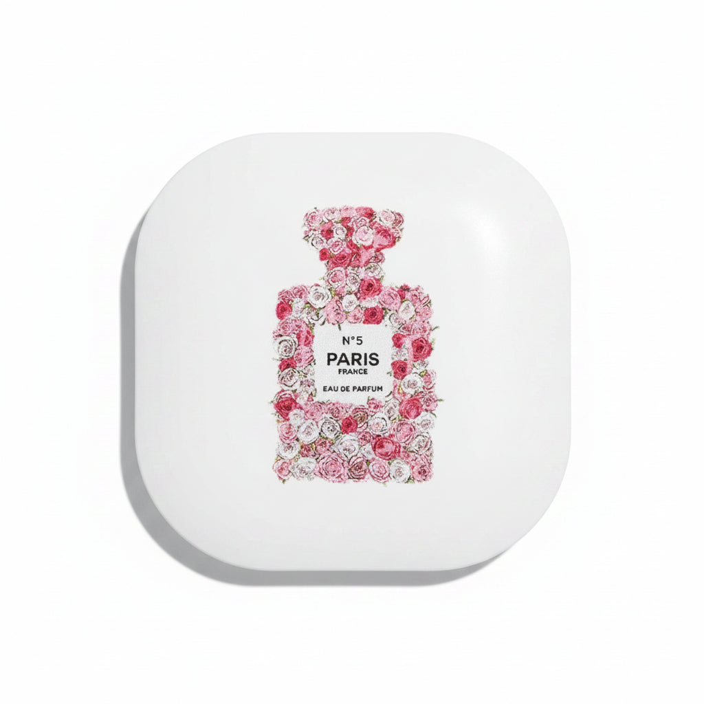 Parfum Floral LED Compact Mirror