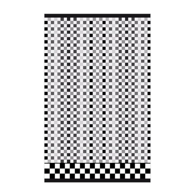MacKenzie-Childs Micro Check cotton bath towel
