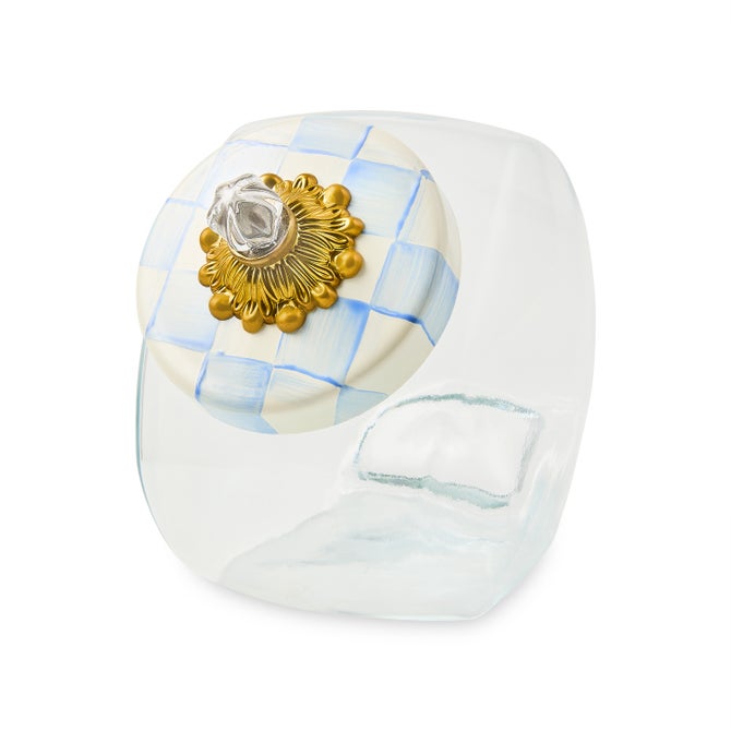 MacKenzie-Childs Check Sweets Jar