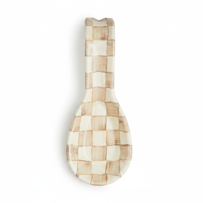 MacKenzie-Childs Check Spoon Rest