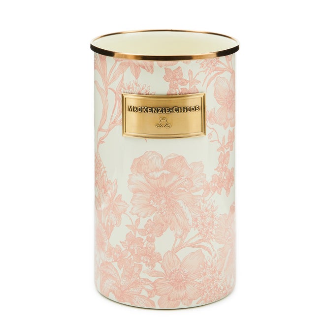MacKenzie-Childs Rosy Check utensil holder