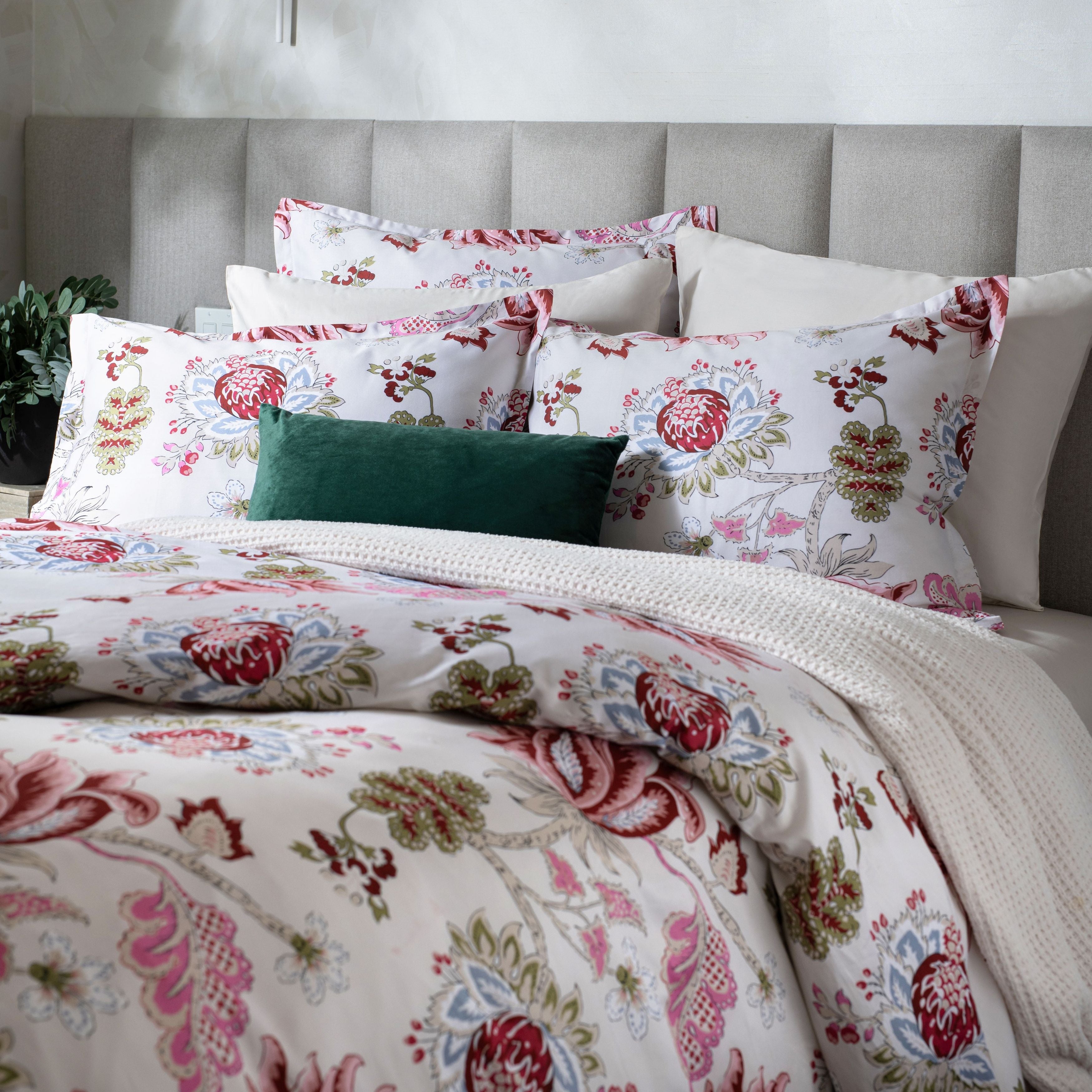 Aura Home English Garden Duvet Set