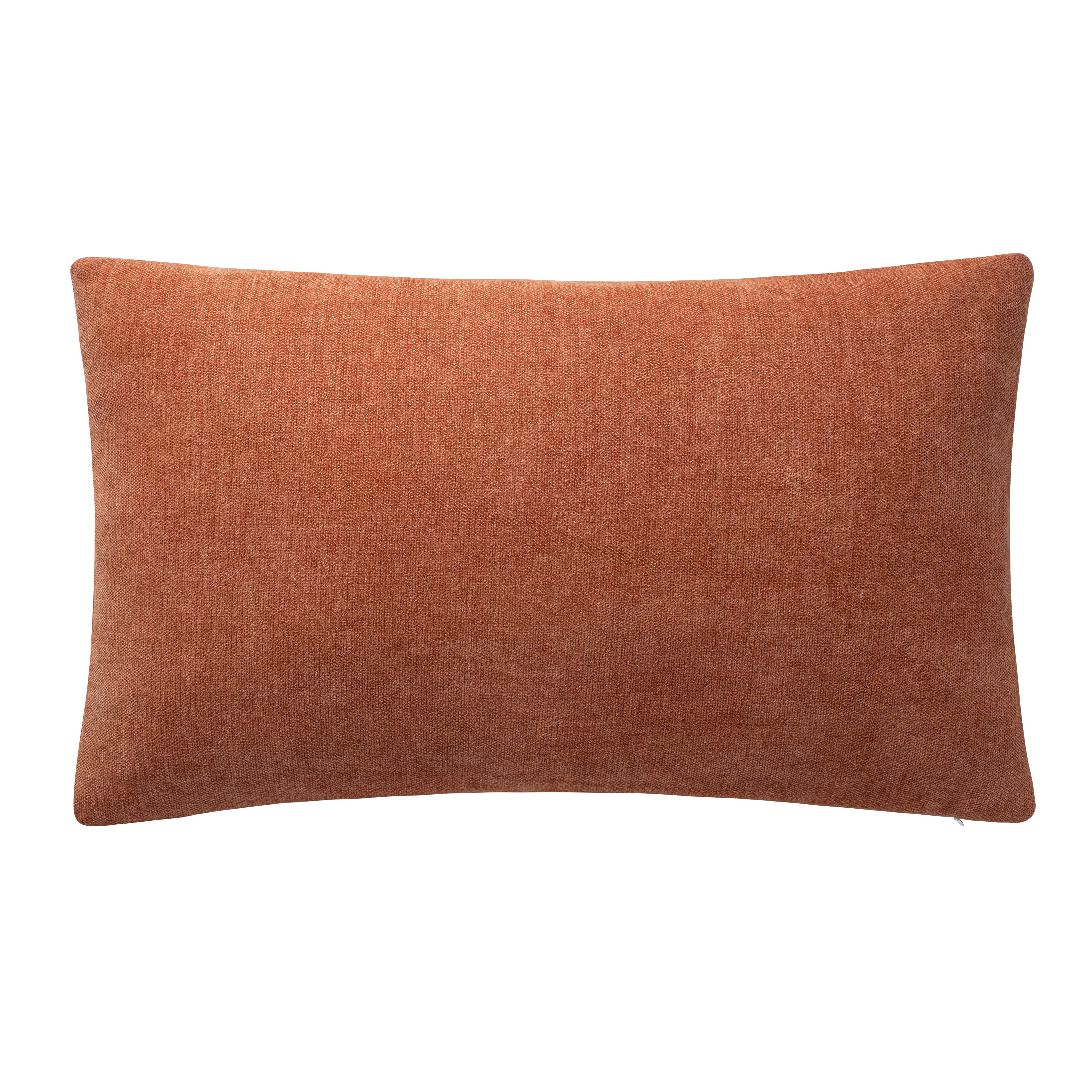 Aura Home Weave Orange Copper Throw Pillow