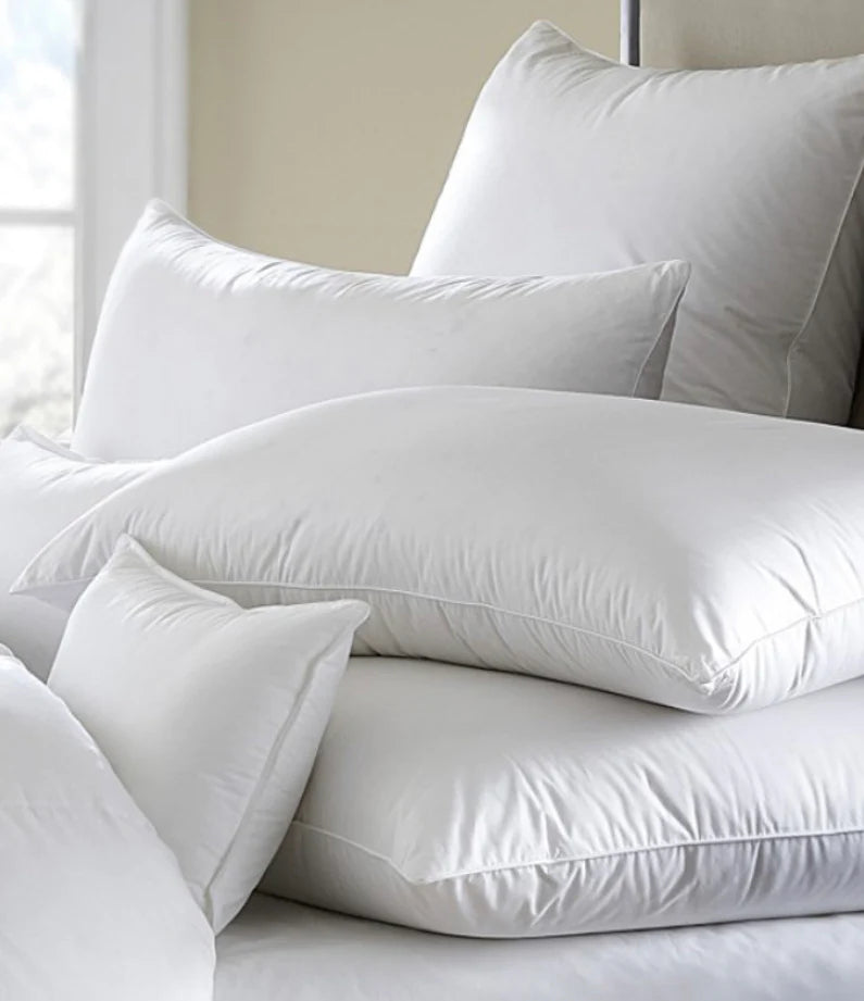 Mackenza White Down Blend Medium Pillow